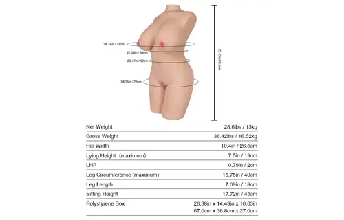 Donna Sexpuppe 13 kg – Realistisch & perfekt für Anfänger