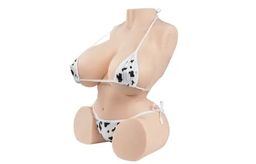 Nicole 2.0 TPE-Sexpuppe | Realistischer G-Cup & flexibel 21,6 kg