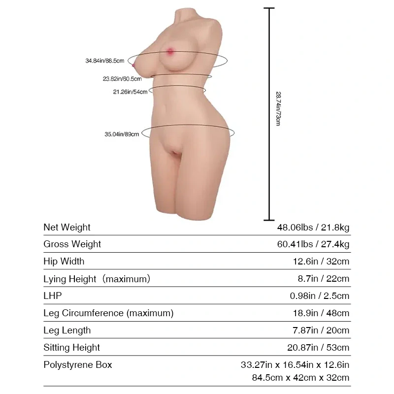 Diana: 21.8 kg Realistic Pornstar Sex Doll