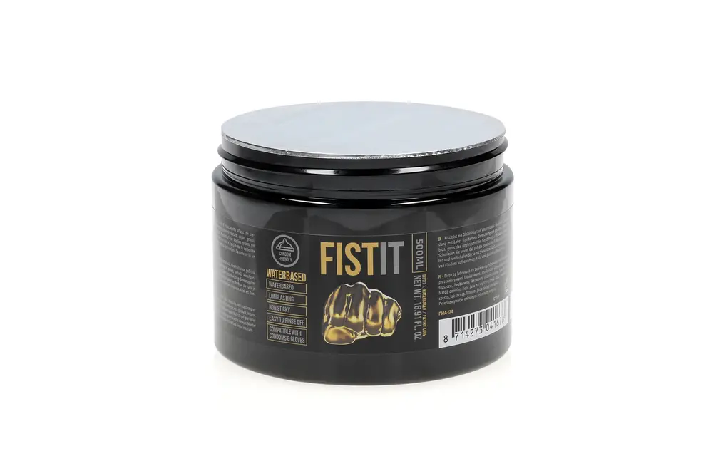 Fistit Glijmiddel Op Waterbasis 500Ml – Zijdezacht & Veilig