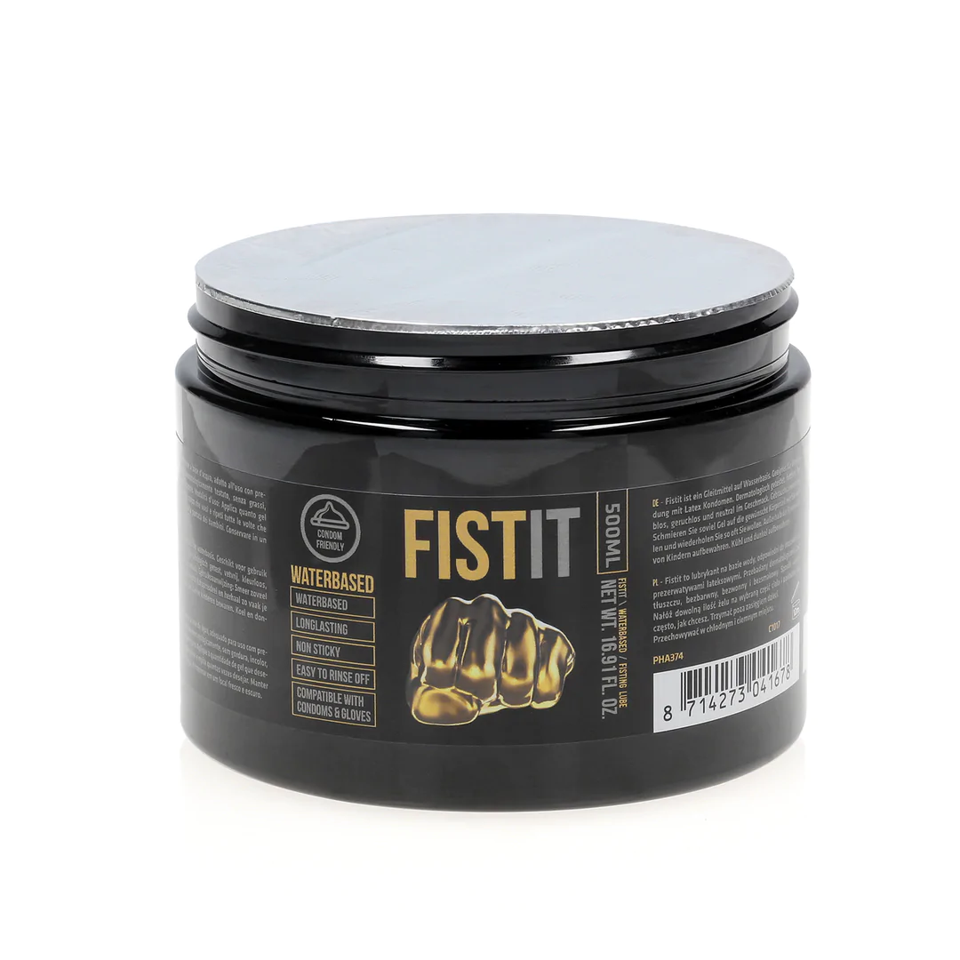 Fistit Glijmiddel Op Waterbasis 500Ml – Zijdezacht & Veilig