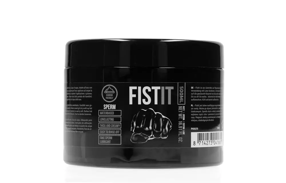 Black Label Sperma-Gleitmittel 500 ml – Cremig, auf Wasserbasis