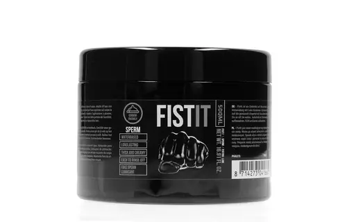 Black Label Sperma Glijmiddel 500 Ml – Romige Waterbasis