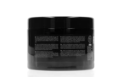 Black Label Sperm Water-based Lubricant - 500 ml