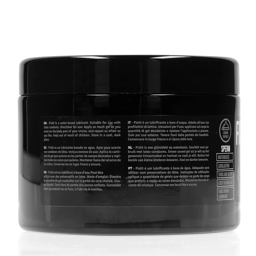 Black Label Sperma Gleitmittel auf Wasserbasis – 500 ml