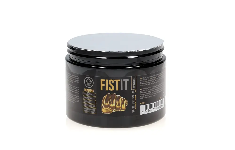 Black Label Betäubendes Gleitmittel auf Wasserbasis 500 ml | Fist It