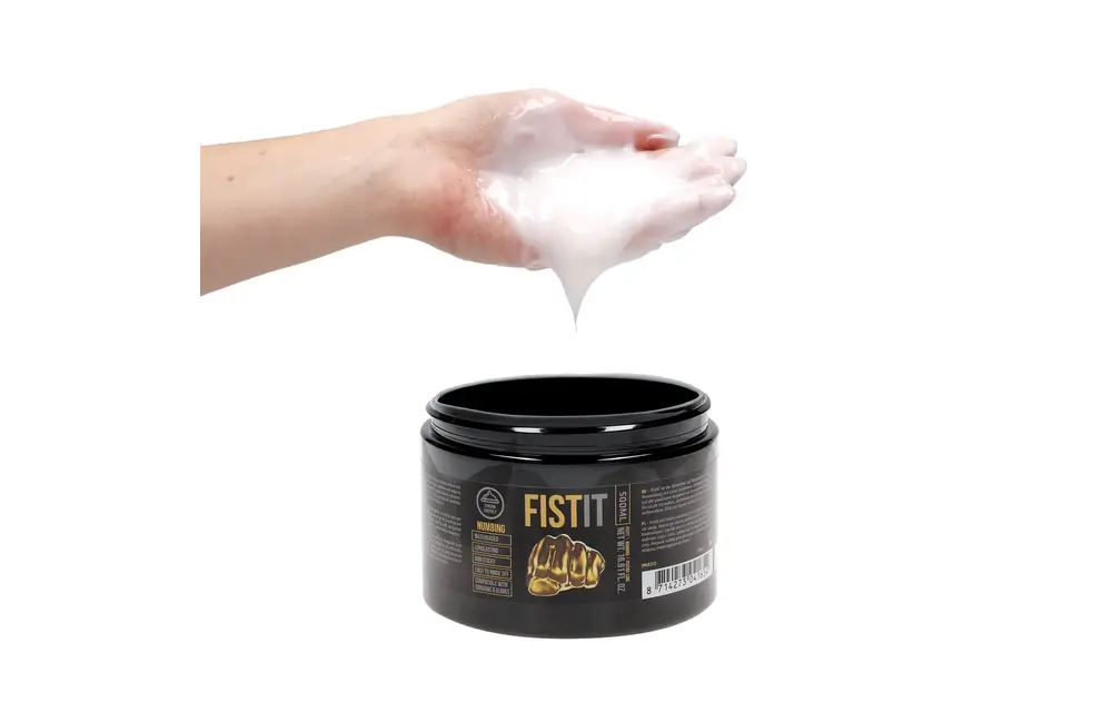 Black Label Betäubendes Gleitmittel auf Wasserbasis 500 ml | Fist It