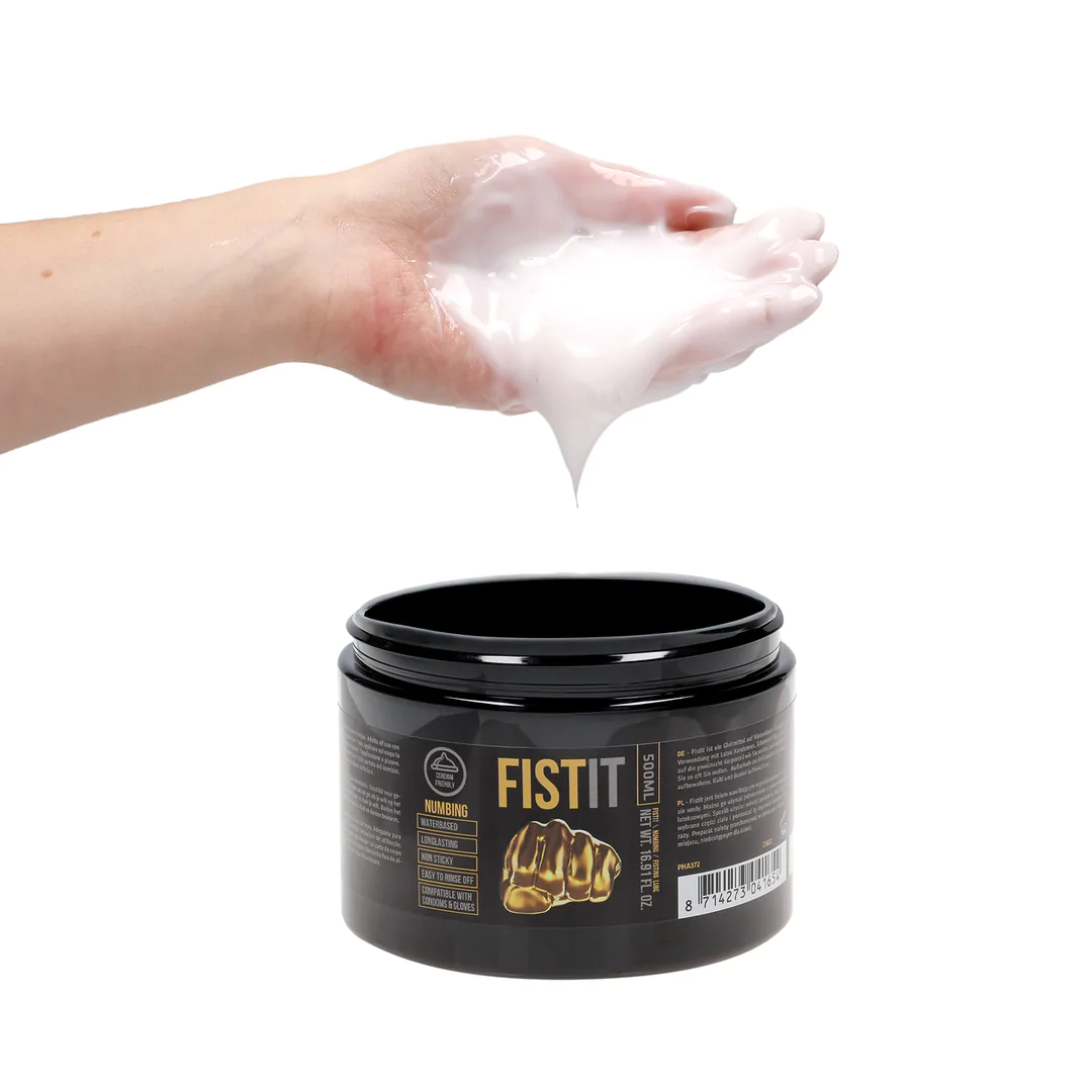 Black Label Numbing Lubricant Water-based 500 ml | Fist It