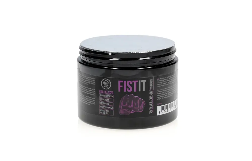 Black Label Anal Relaxer Lubricant 500 ml – Water-based & Menthol