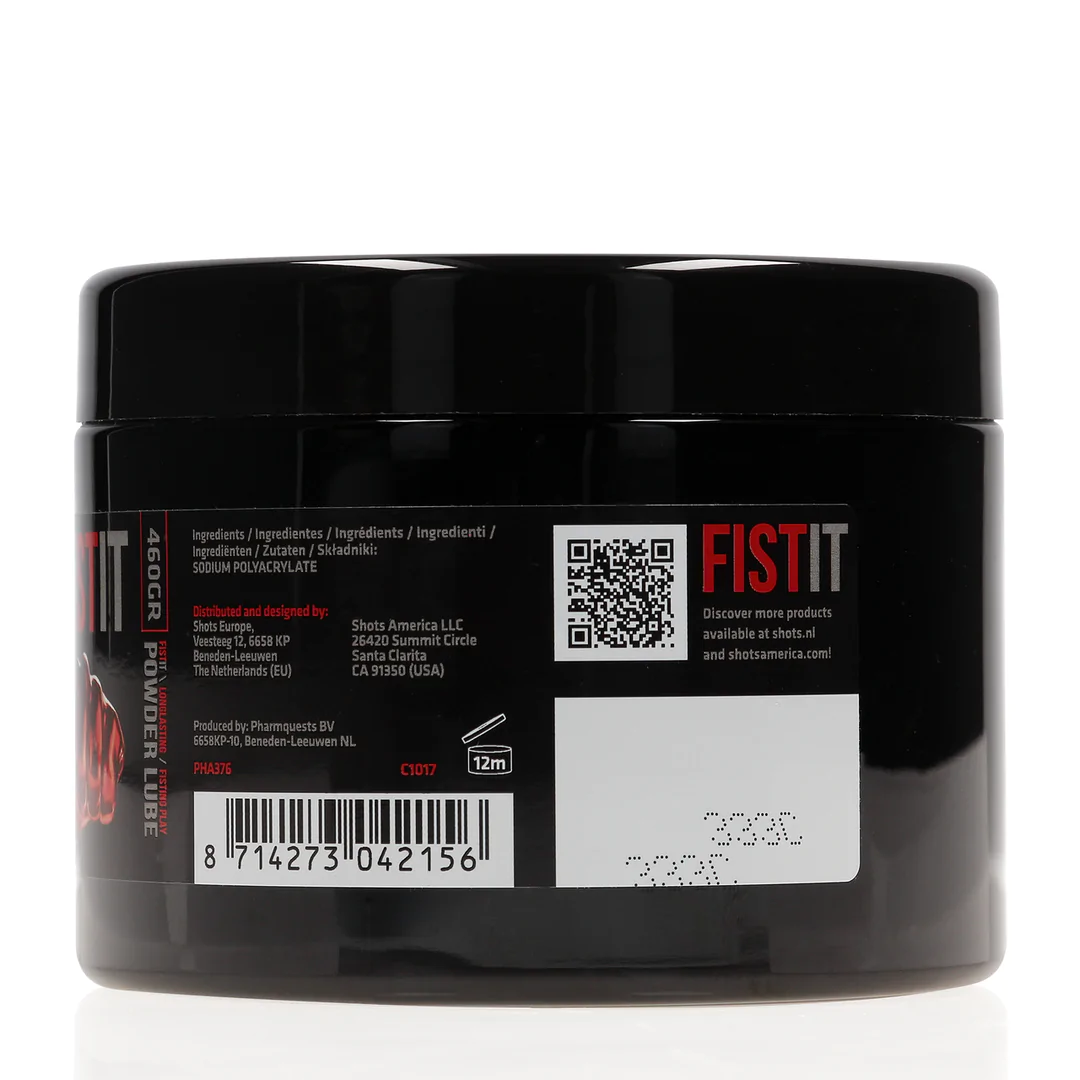 Black Label Pulverform Gleitmittel auf Wasserbasis – 480 gr