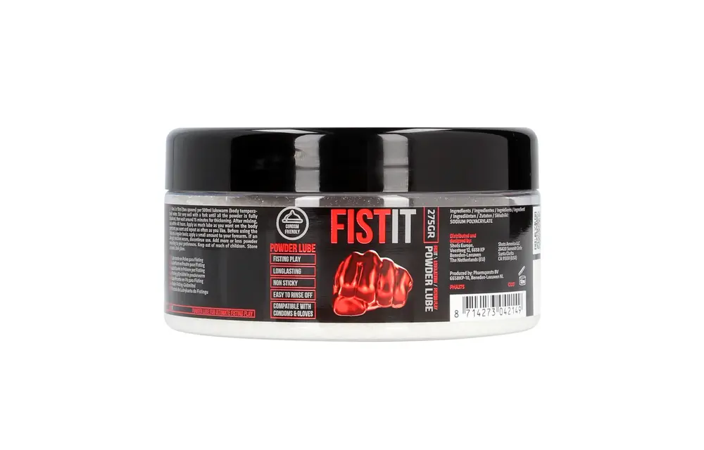 Black Label Gleitmittelpulver 275 g | DIY Gleitmittel auf Wasserbasis