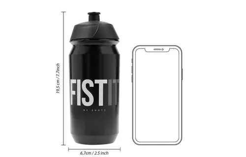 Black Label Powder Lubricant Travel Bottle 500 ml – Compact & Safe