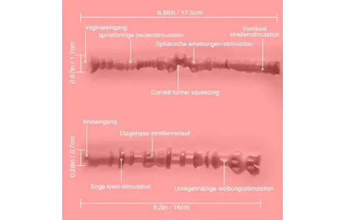 Daisy: 17,6kg Grote Billen, Realistische Vagina met Tantabutt