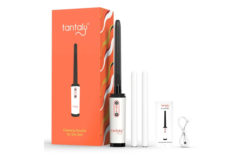 Automatic cleaning shower for TPE love dolls – fast & thorough