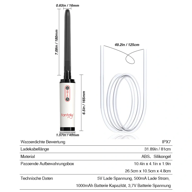 Automatische Reinigungsdusche