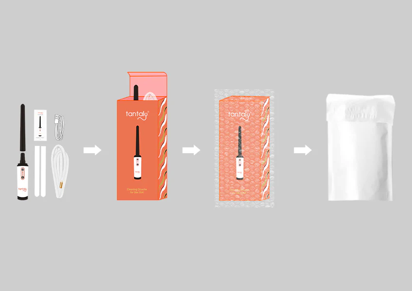 Automatische Reinigungsdusche