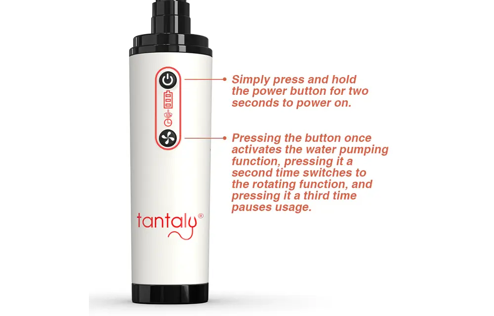 Automatic cleaning shower for TPE love dolls – fast & thorough