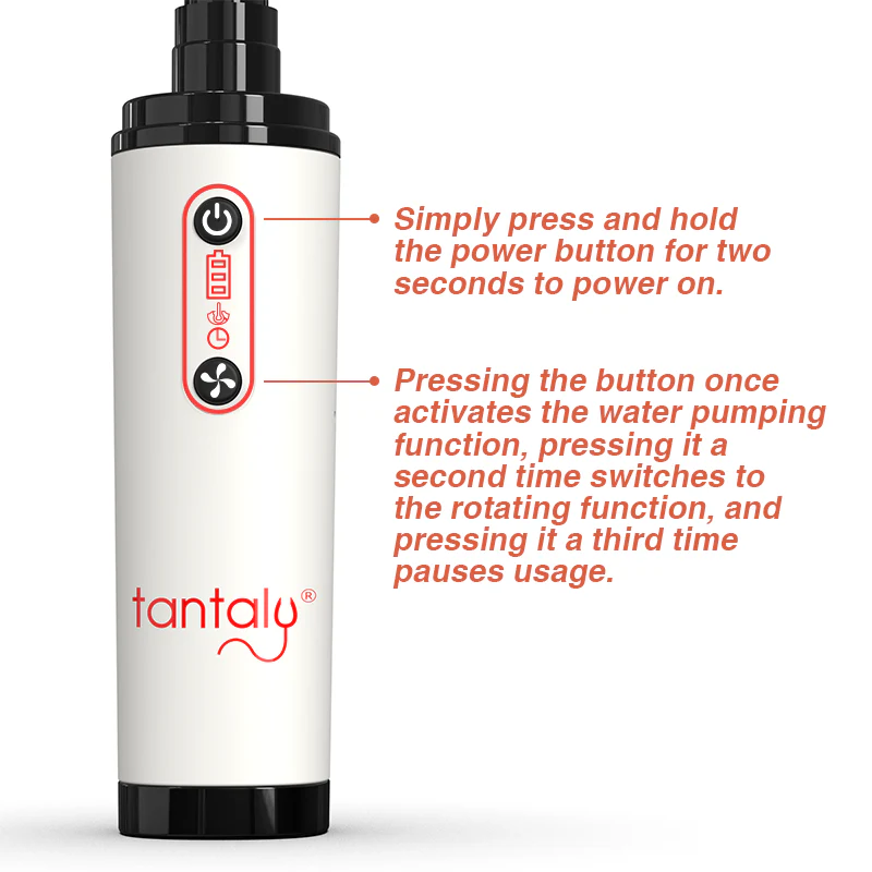 Automatic cleaning shower for TPE love dolls – fast & thorough