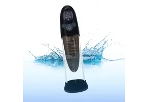 Aqua-Pro - Unterwasser Automatische Penispumpe - KI-unterstützt - Schwarz