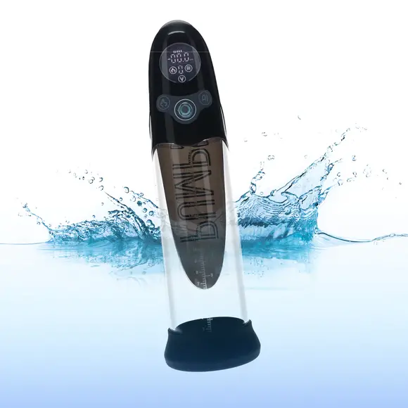 Aqua-Pro AI Penis Pump Black – Underwater & Automatic