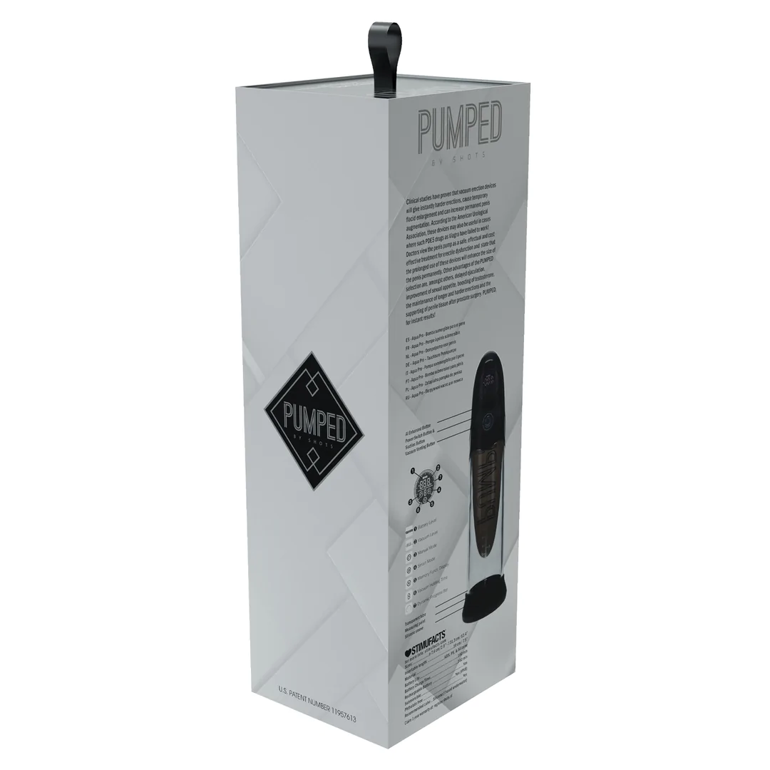 Aqua-Pro - Submersible Automatic Penis Pump - AI Enabled - Black