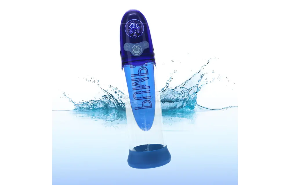 Aqua-Pro - Onderwater Automatische Penispomp - AI Ondersteund - Blauw