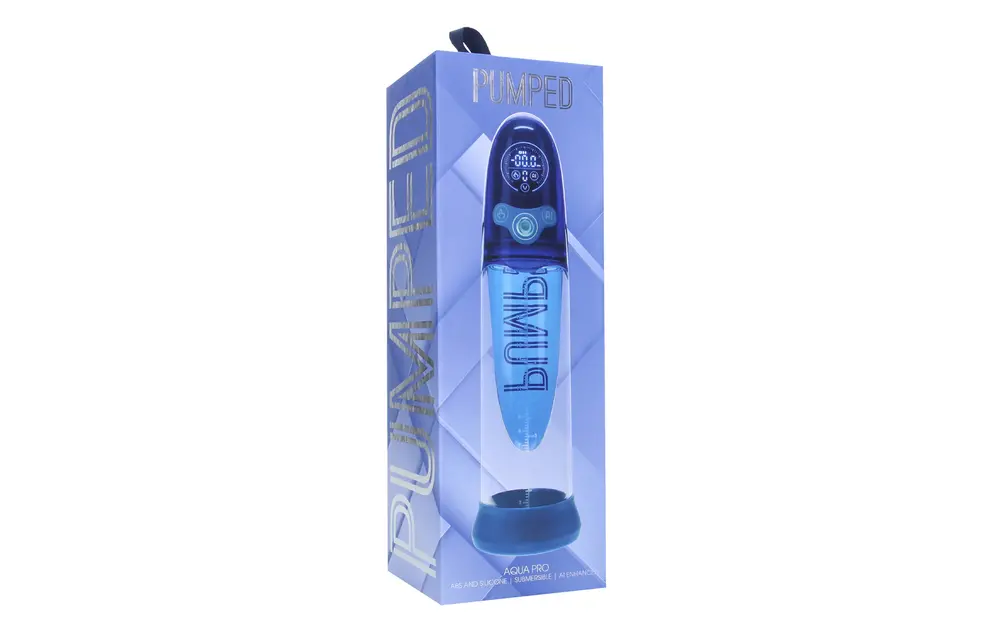Aqua-Pro - Onderwater Automatische Penispomp - AI Ondersteund - Blauw