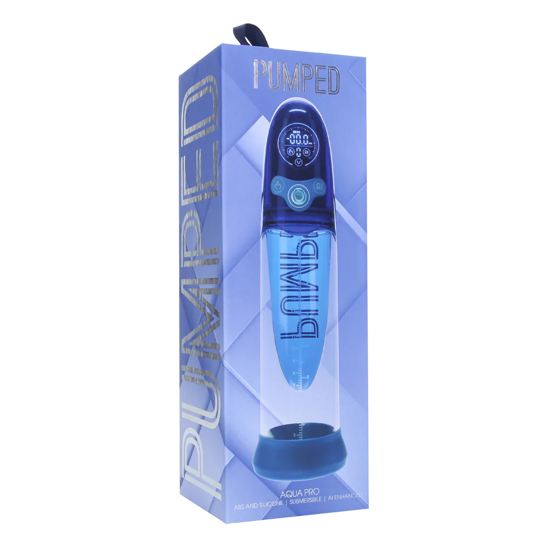 Aqua-Pro - Submersible Automatic Penis Pump - AI Enabled - Blue