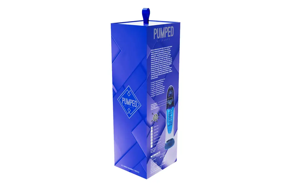 Aqua-Pro - Onderwater Automatische Penispomp - AI Ondersteund - Blauw