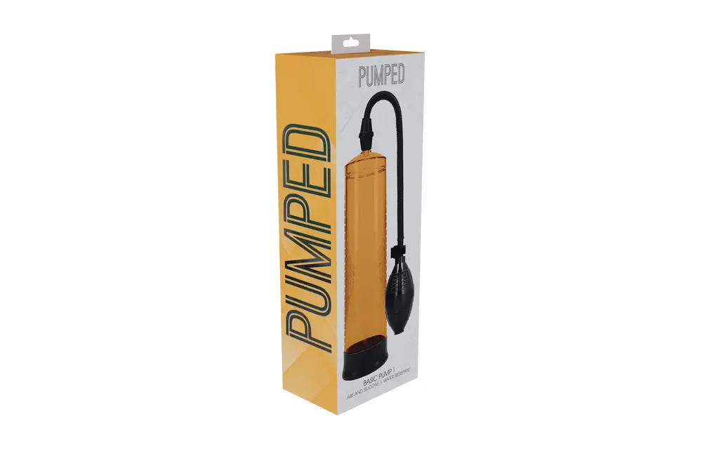 Basic Penis Pump Orange – Waterproof & Effective Against Erection Problems