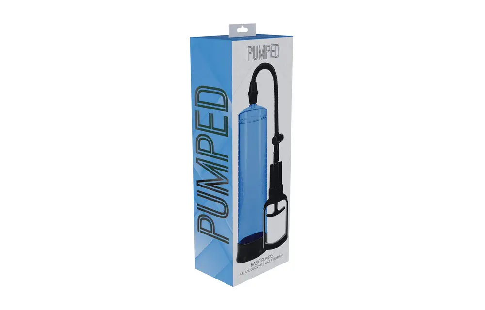 Basic Penispomp V2 Blauw – Waterbestendig & Effectief Gebruik