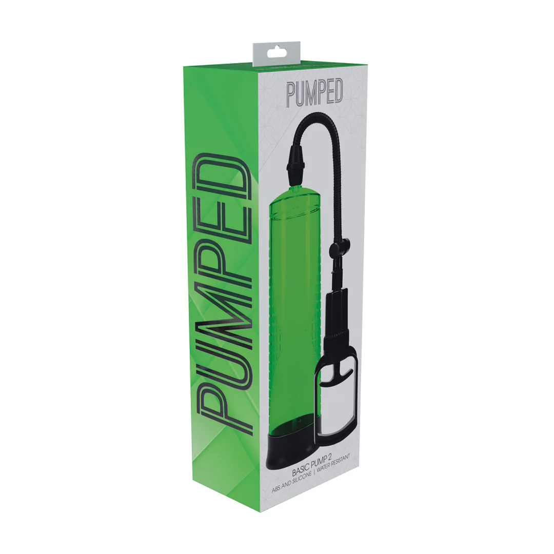 Basic Penis Pump V2 – Waterproof – Green