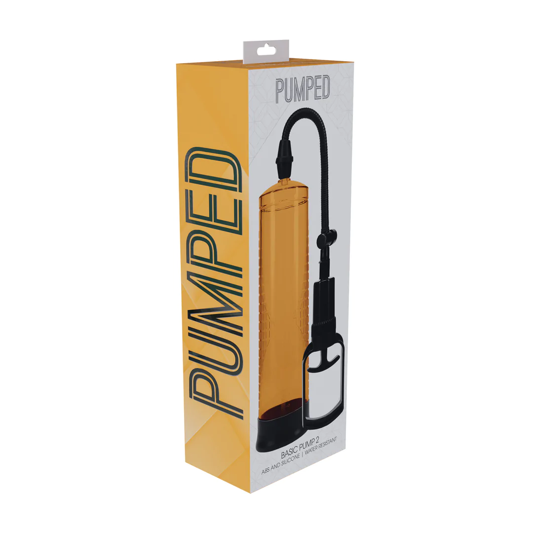 Basic Penis Pump V2 – Wasserdicht – Orange