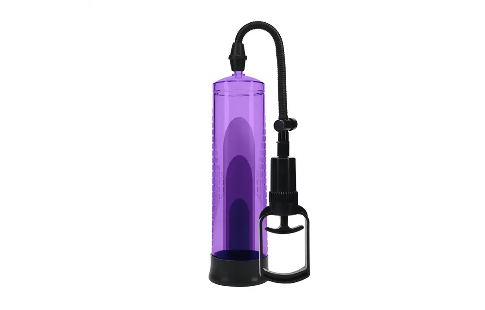 Basic Penis Pump V2 Purple – Waterproof & Effective For Men