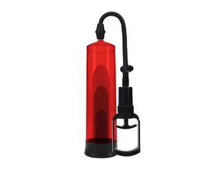 Basic Penispumpe V2 Rot  Wasserdicht, sicher und effektiv - Erotic Discount