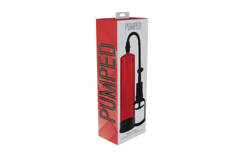Basic Penis Pump V2 – Waterproof – Red