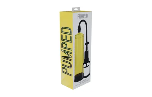 Basic Penis Pump V2 Yellow – Waterproof, Safe & Effective