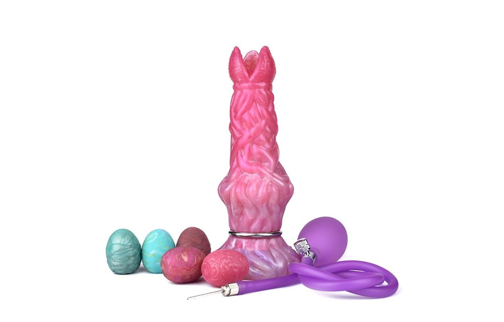 Monstar Cox AlienspawnCock 20.3 cm | Alien silicone dildo