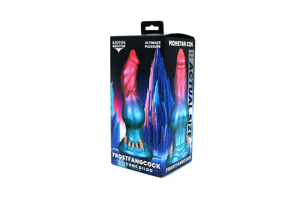 Monstar Cox FrostfangCock 18,6 cm – Gewagter Silikondildo