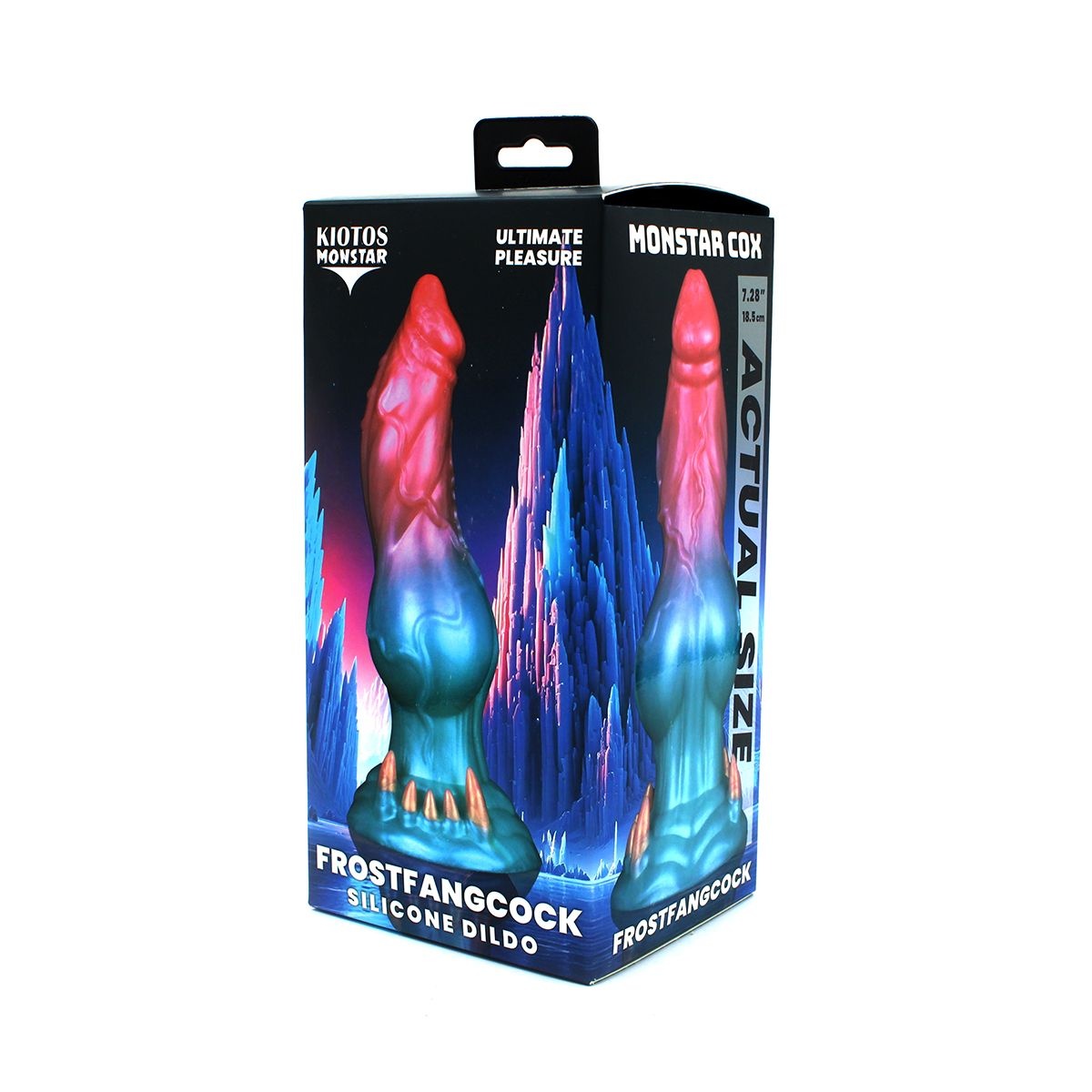 Monstar Cox FrostfangCock 18.6 cm – Bold Silicone Dildo