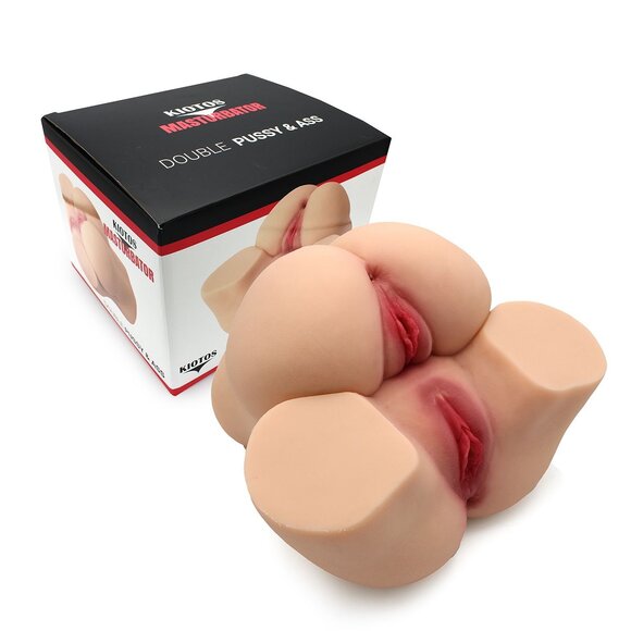 Kiotos Double Pussy & Ass Masturbator – Dubbel Levensecht Genot