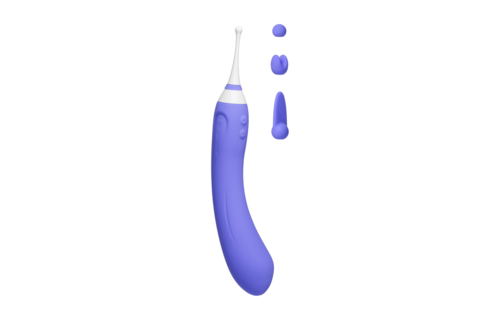 Hyphy Vibrator Paars | Dubbelzijdig & Bluetooth Afstandsbediening