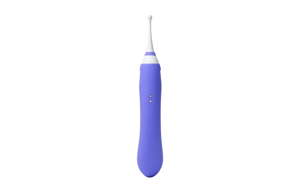 Hyphy - Afstandsbediening Dubbelzijdige Vibrator met Accessoires - Paars