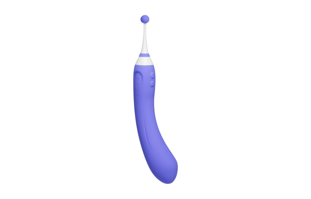 Hyphy - Afstandsbediening Dubbelzijdige Vibrator met Accessoires - Paars