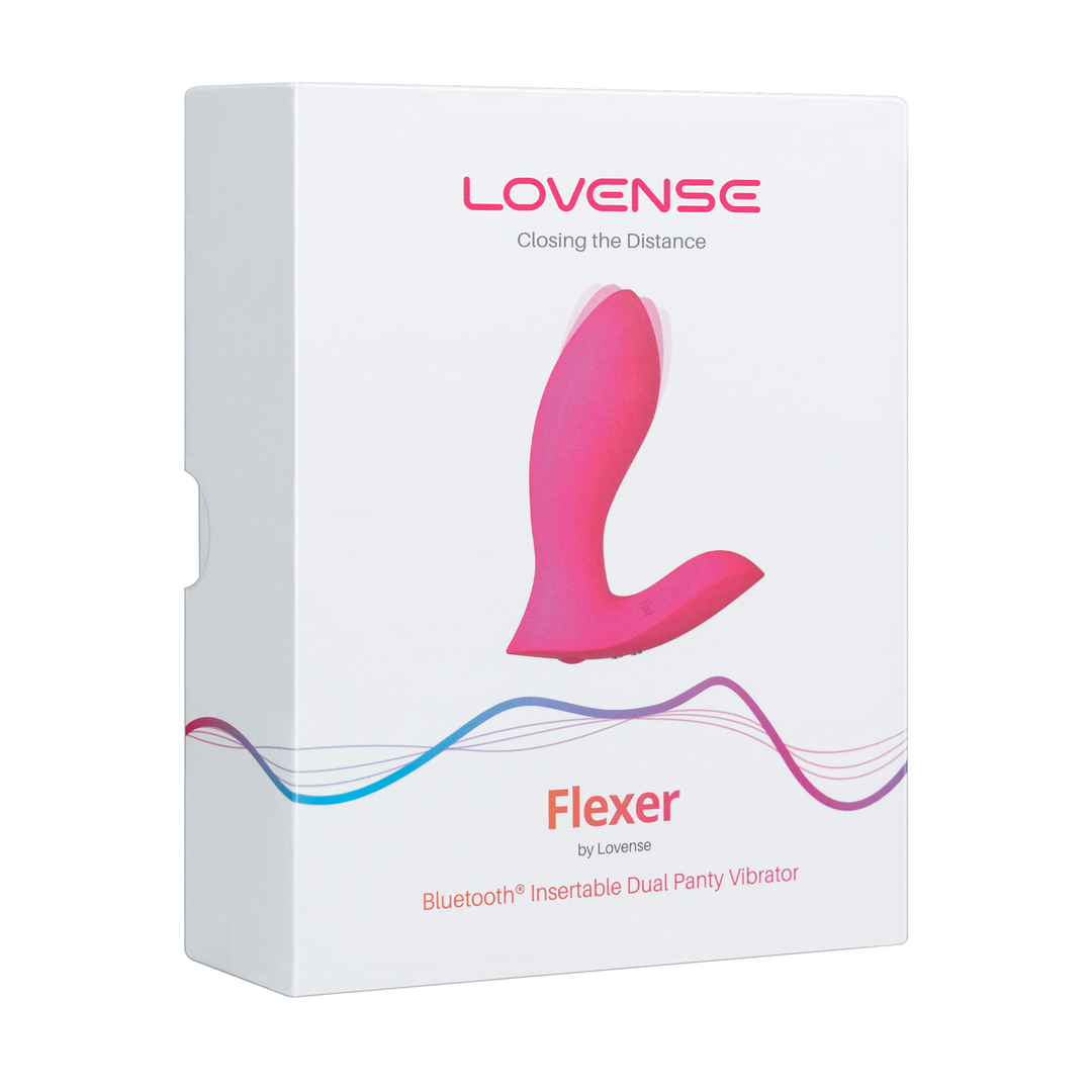 Flexer - Bluetooth Portable Finger Vibrator - Pink
