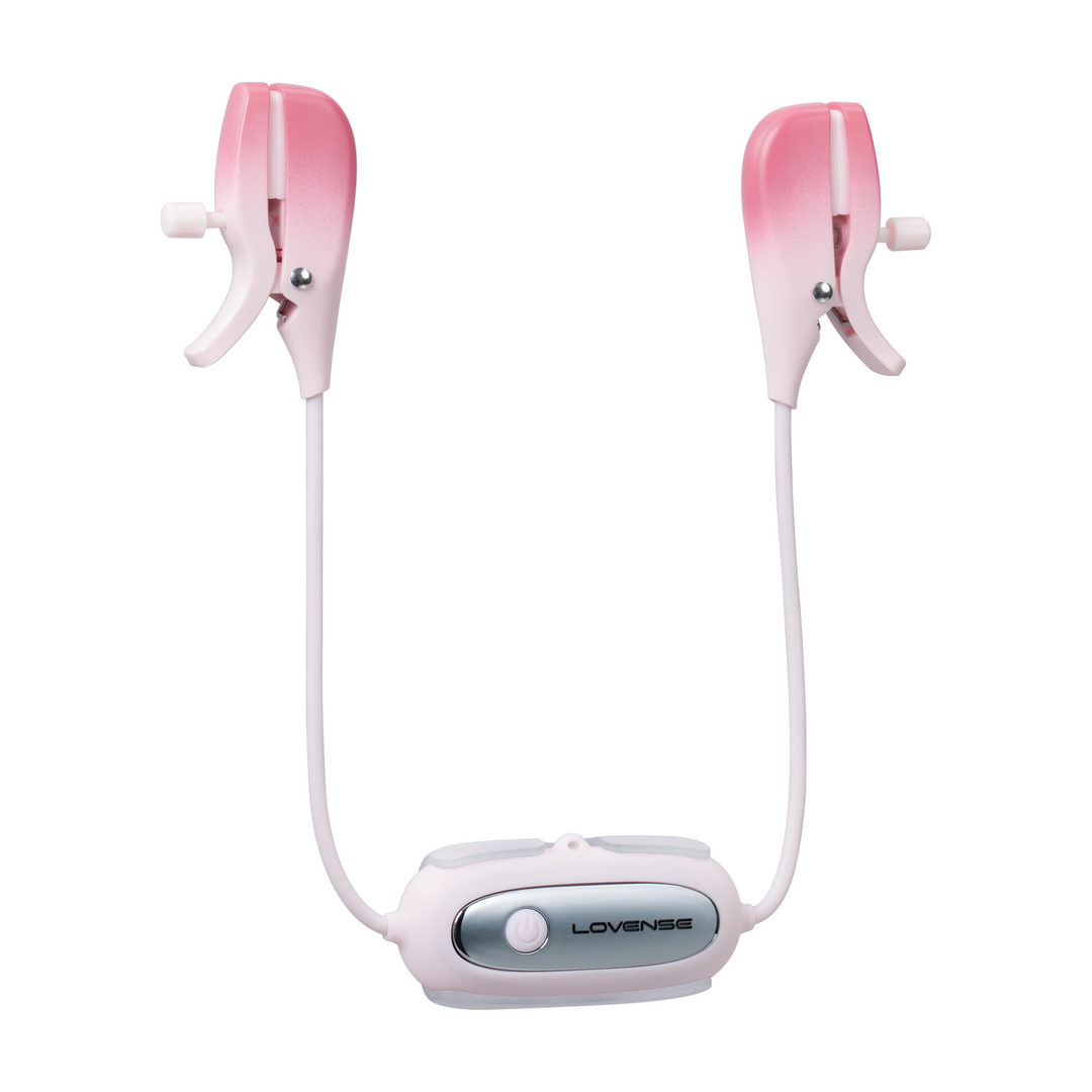Gemini Bluetooth Nipple Clamps Pink - Silent & Powerful Pleasure