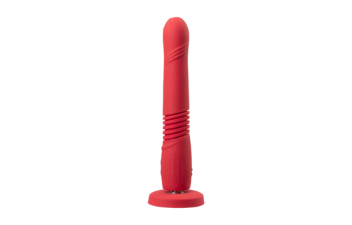 Gravity Red 25.9 cm – App-Controlled Vibrating Dildo