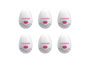 Kraken - 6 Pack - Soft Stretchable Egg Masturbator - White