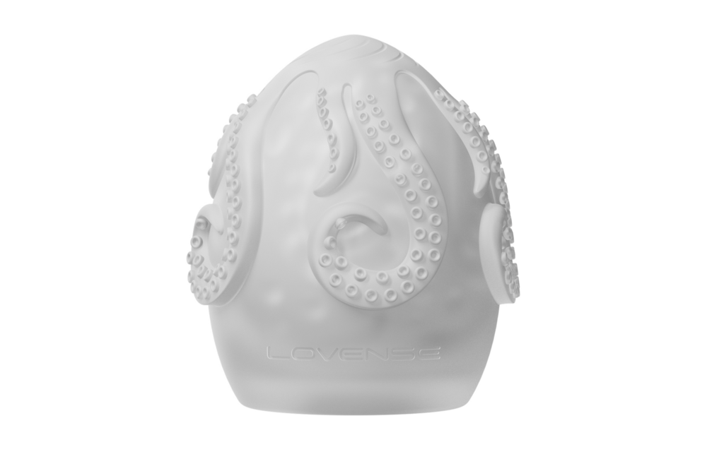 Kraken 6-Pack Weicher, dehnbarer Eier-Masturbator Weiß – Lovense