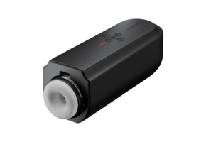 Solace - App-Controlled Automatic Thrusting Male Masturbator - Black